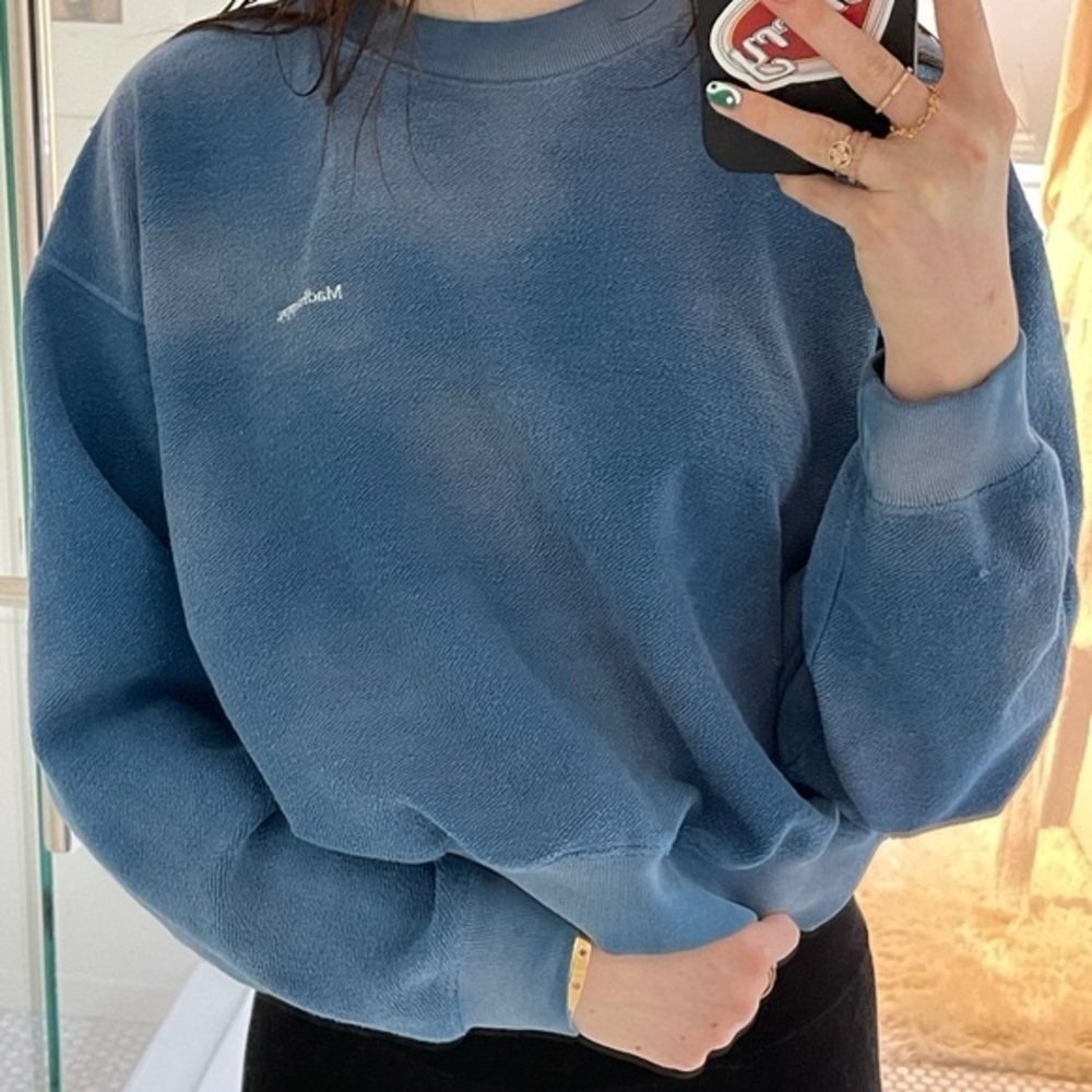 Madhappy Reverse Weave Cropped Sweatshirt